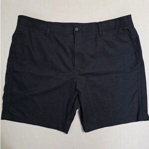 Under Armour Men Size 42 Black Drive Golf Shorts Performance Stretch Relaxed Fit